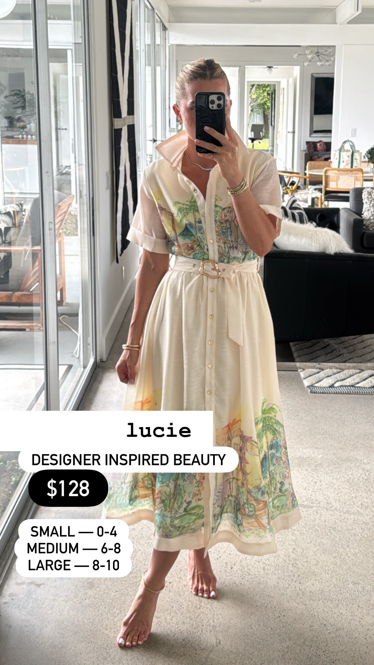 Lucie Belted Dress