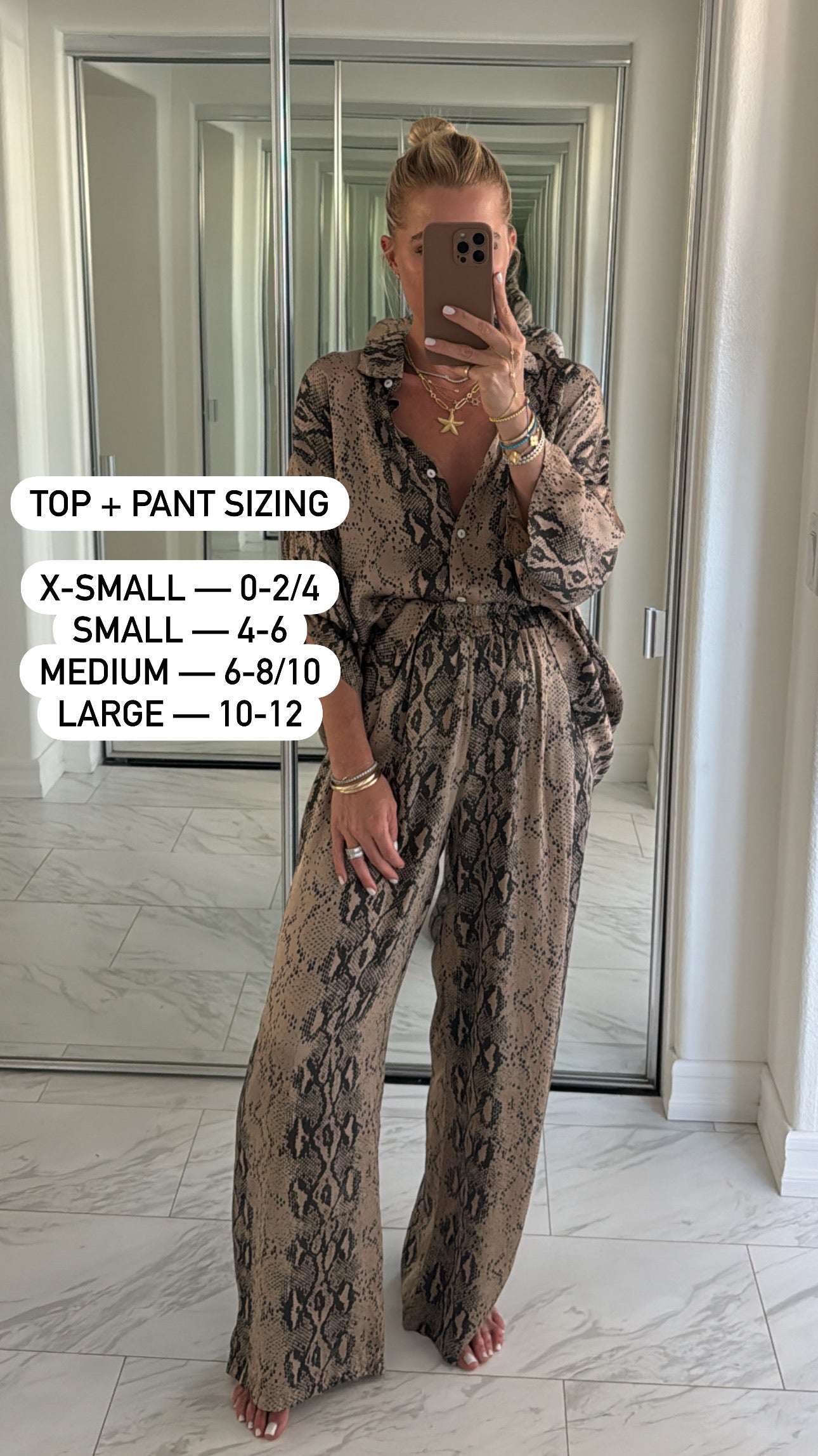 Tallen Button Down Snake Shirt