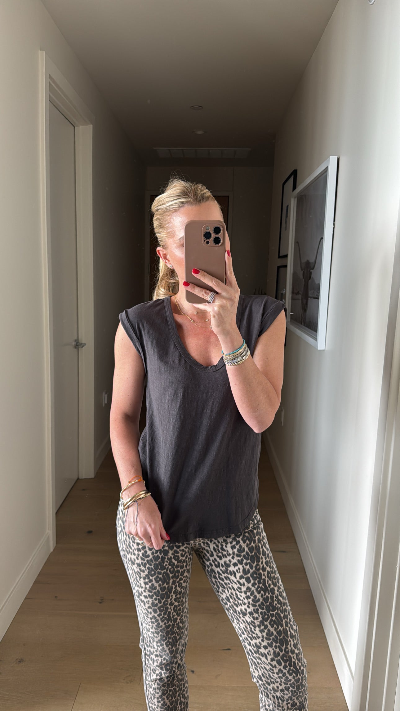 Ava Cap-Sleeve Tee