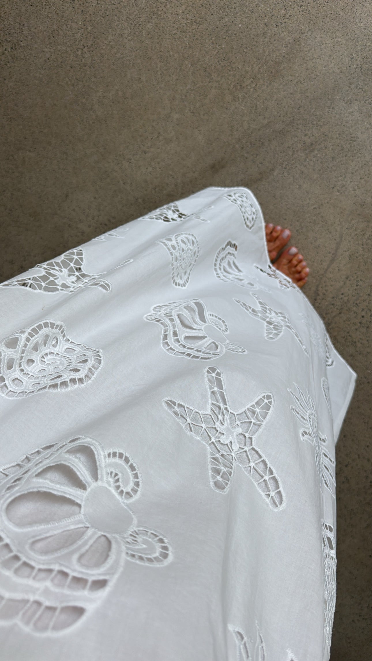 Avalon Eyelet Shell Dres