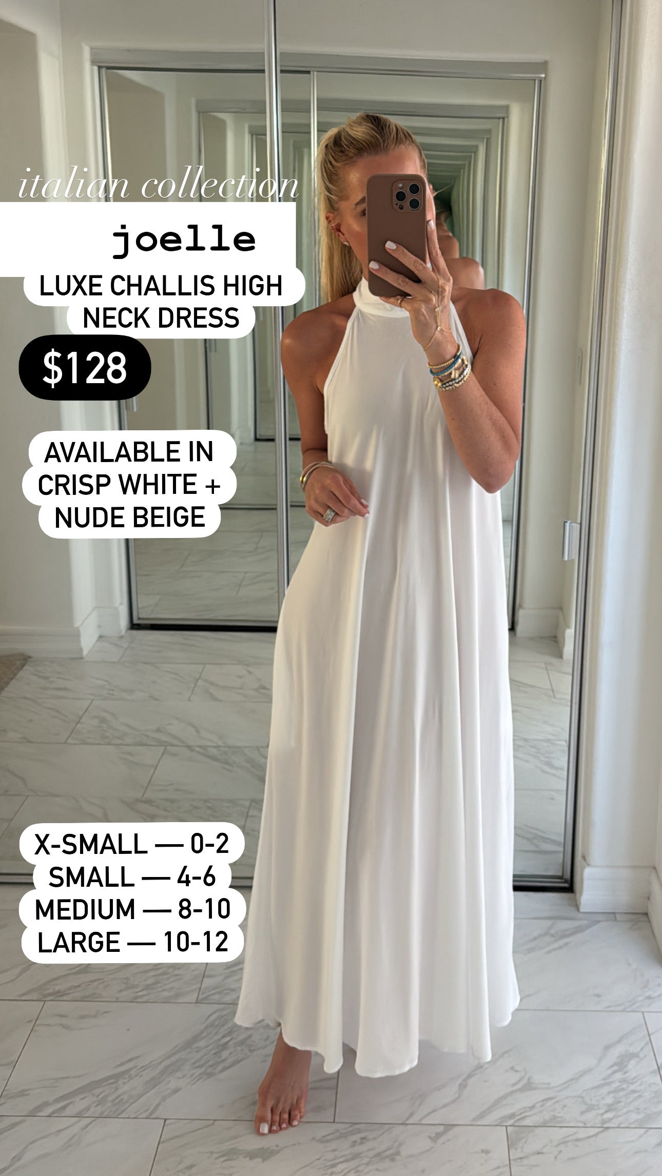 Joelle Mock Neck Dress