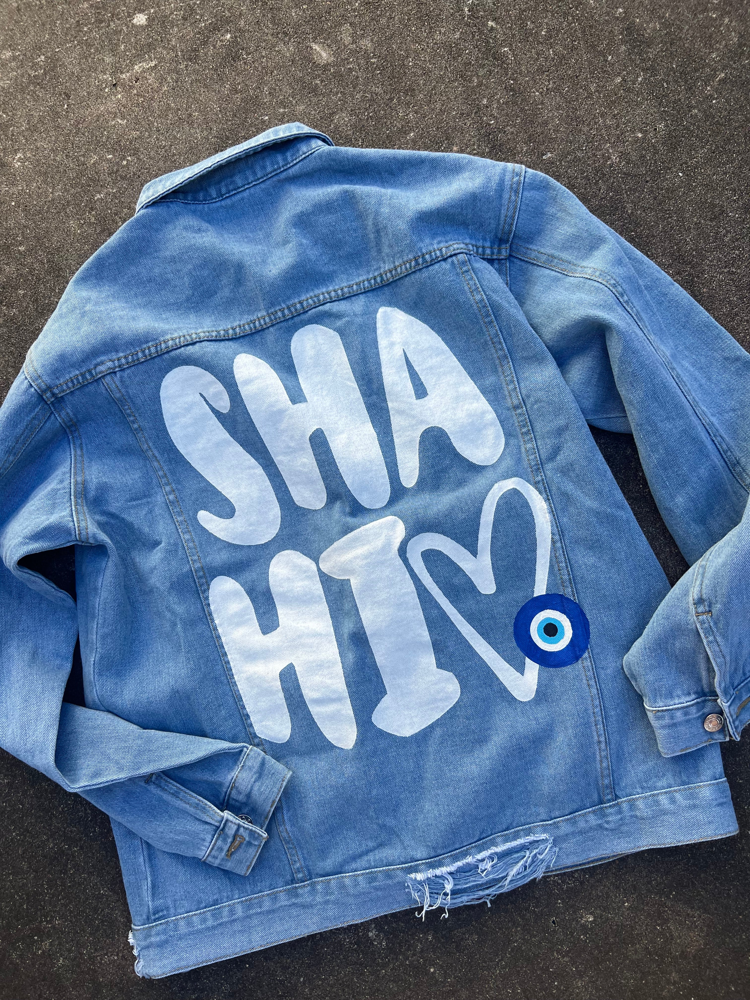 Custom Hand-Painted Jean Jacket