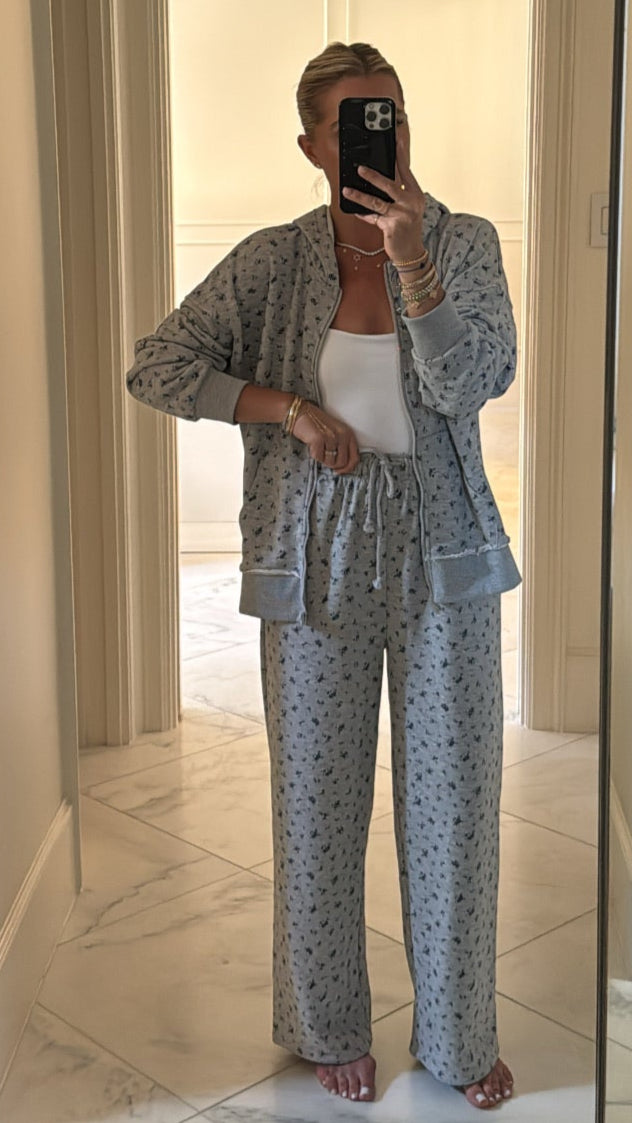 Annelise Floral Sweat Set