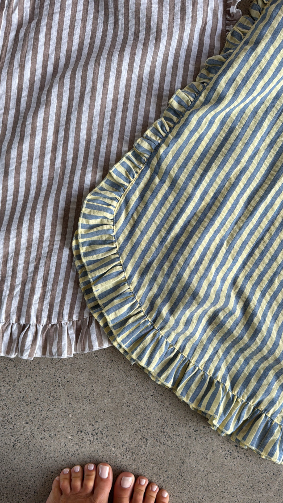 Tonie Striped Linen Pant