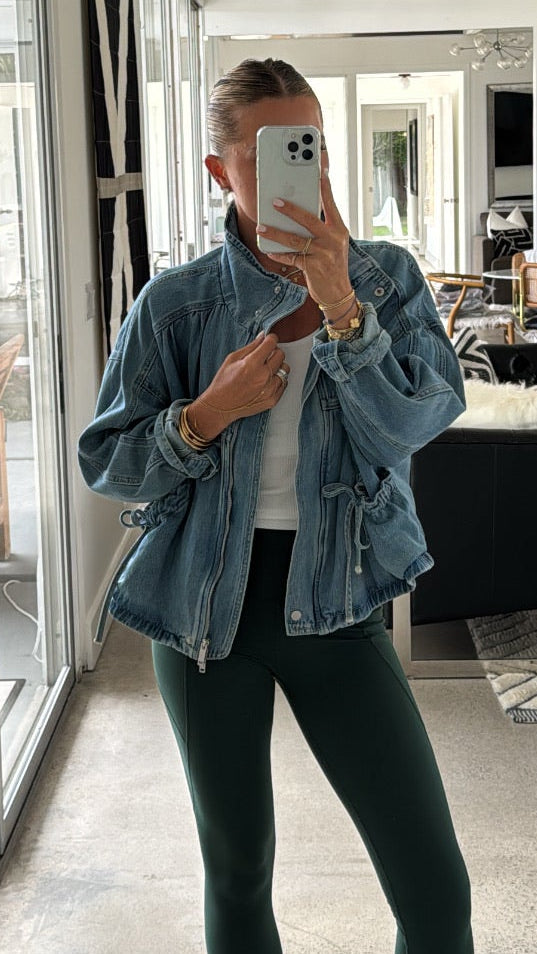 Savannah Cinch Denim Jacket