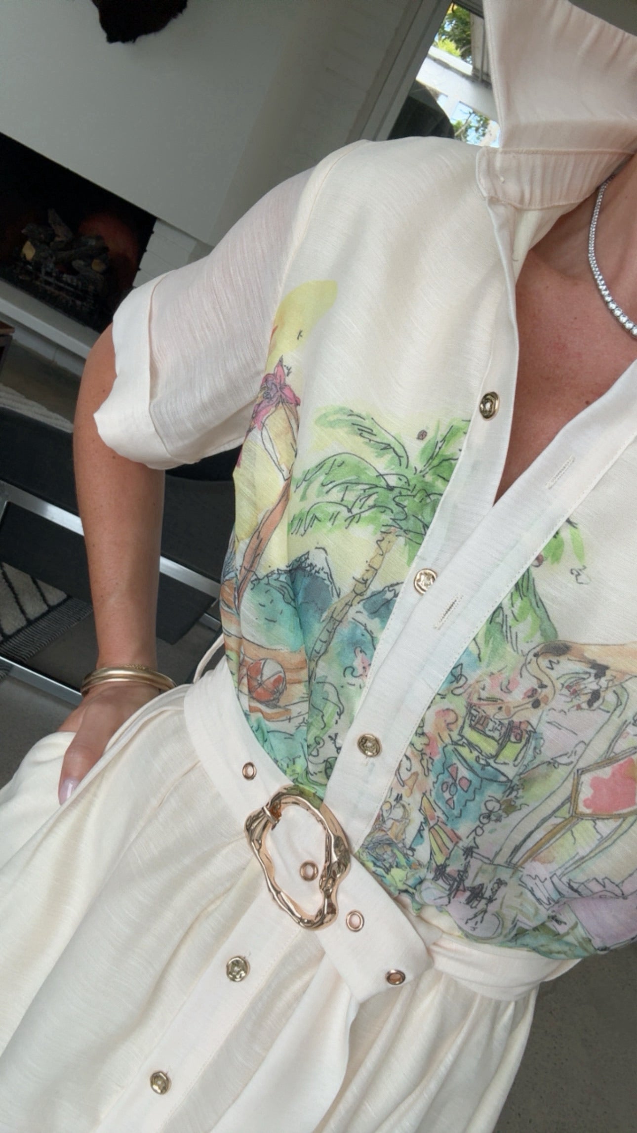 Lucie Belted Dress