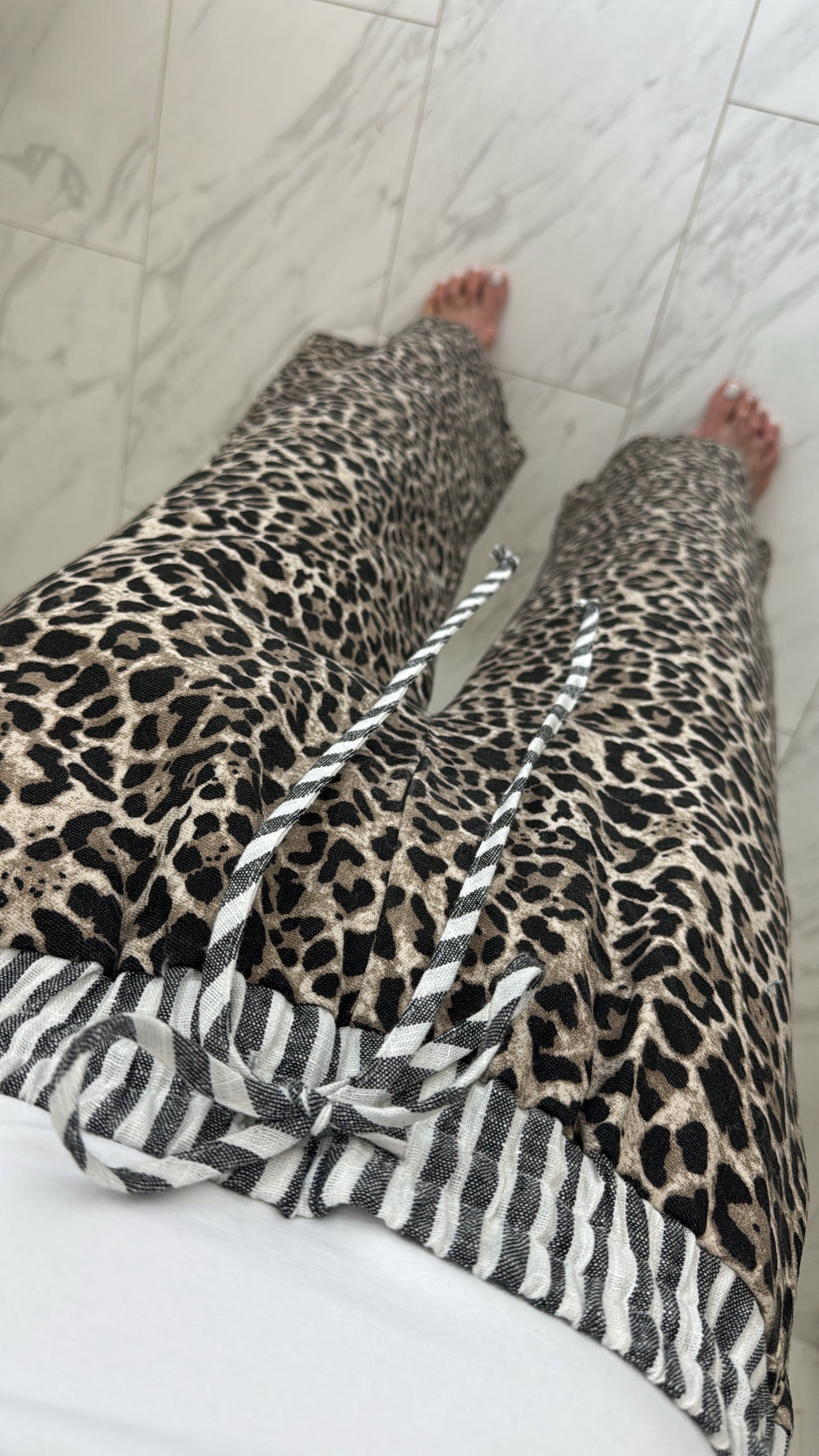 Sasha Leopard Pants