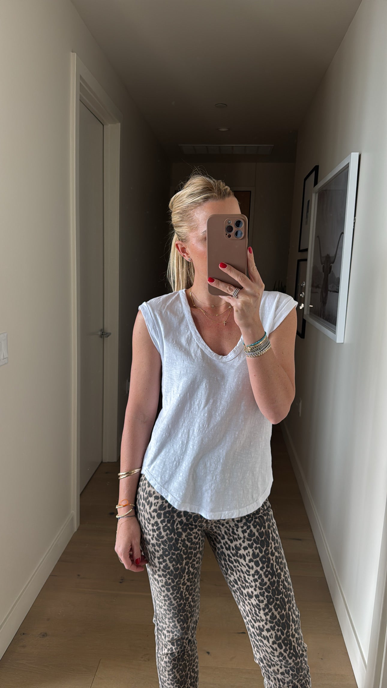 Ava Cap-Sleeve Tee
