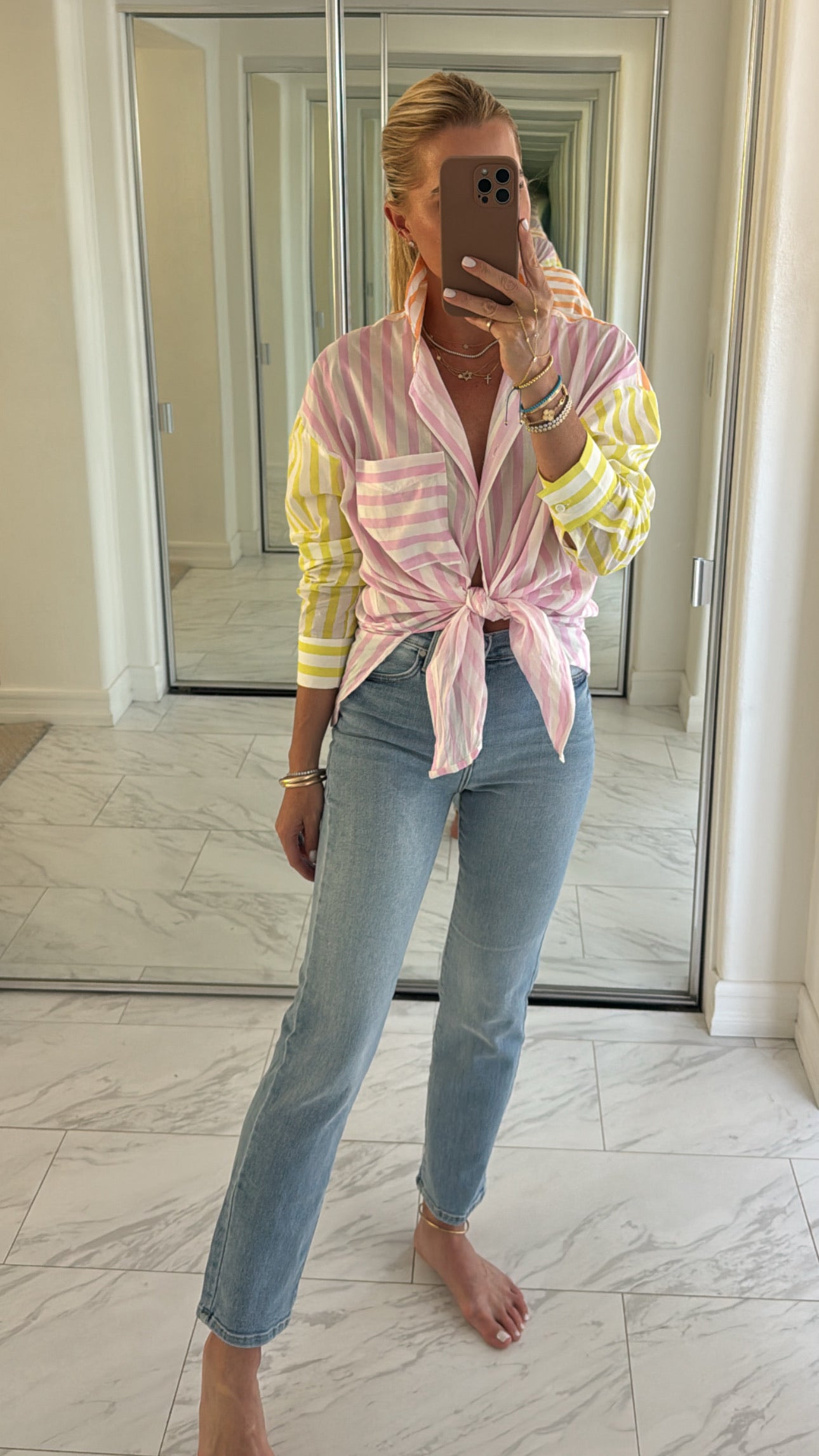 Sherbet Button Down Shirt