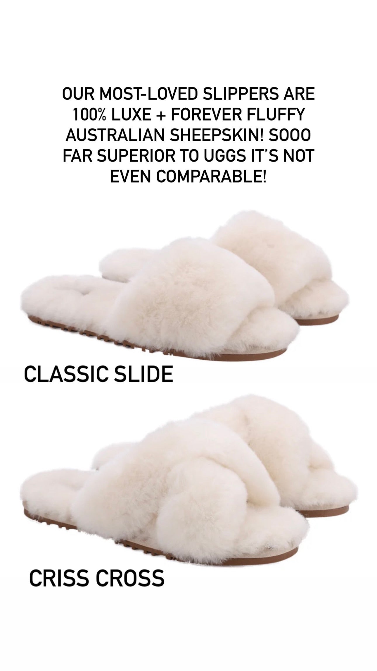 Shearling Slippers '24