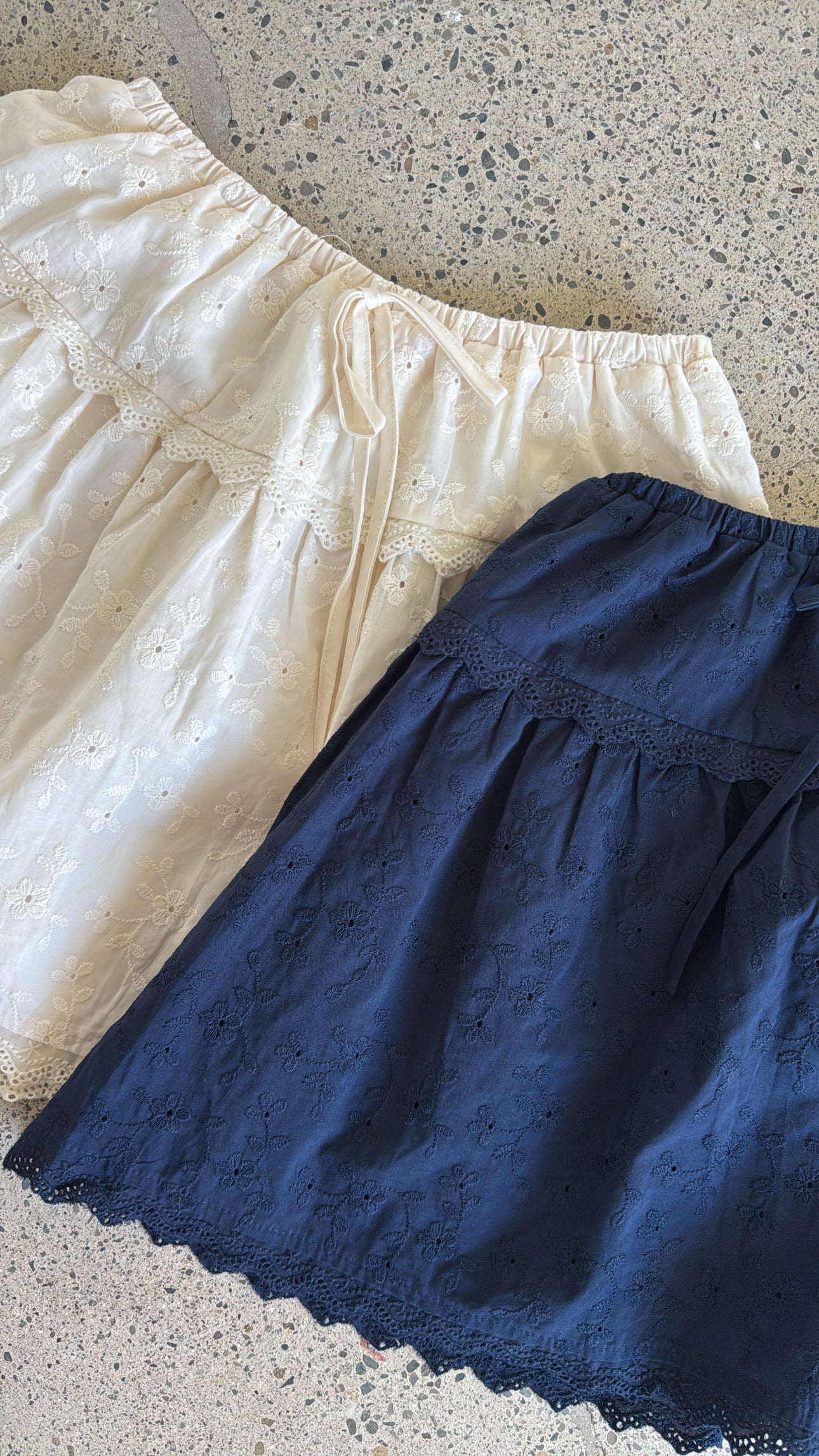 Penny Eyelet Mini Skirt