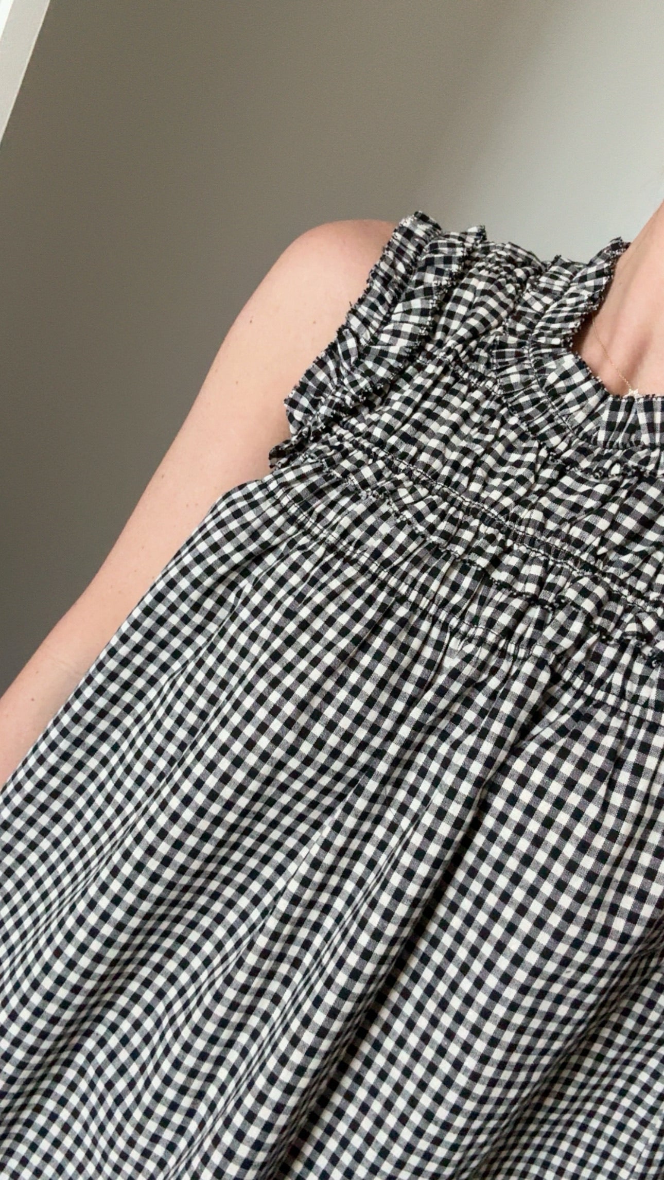 Ginny Gingham Top