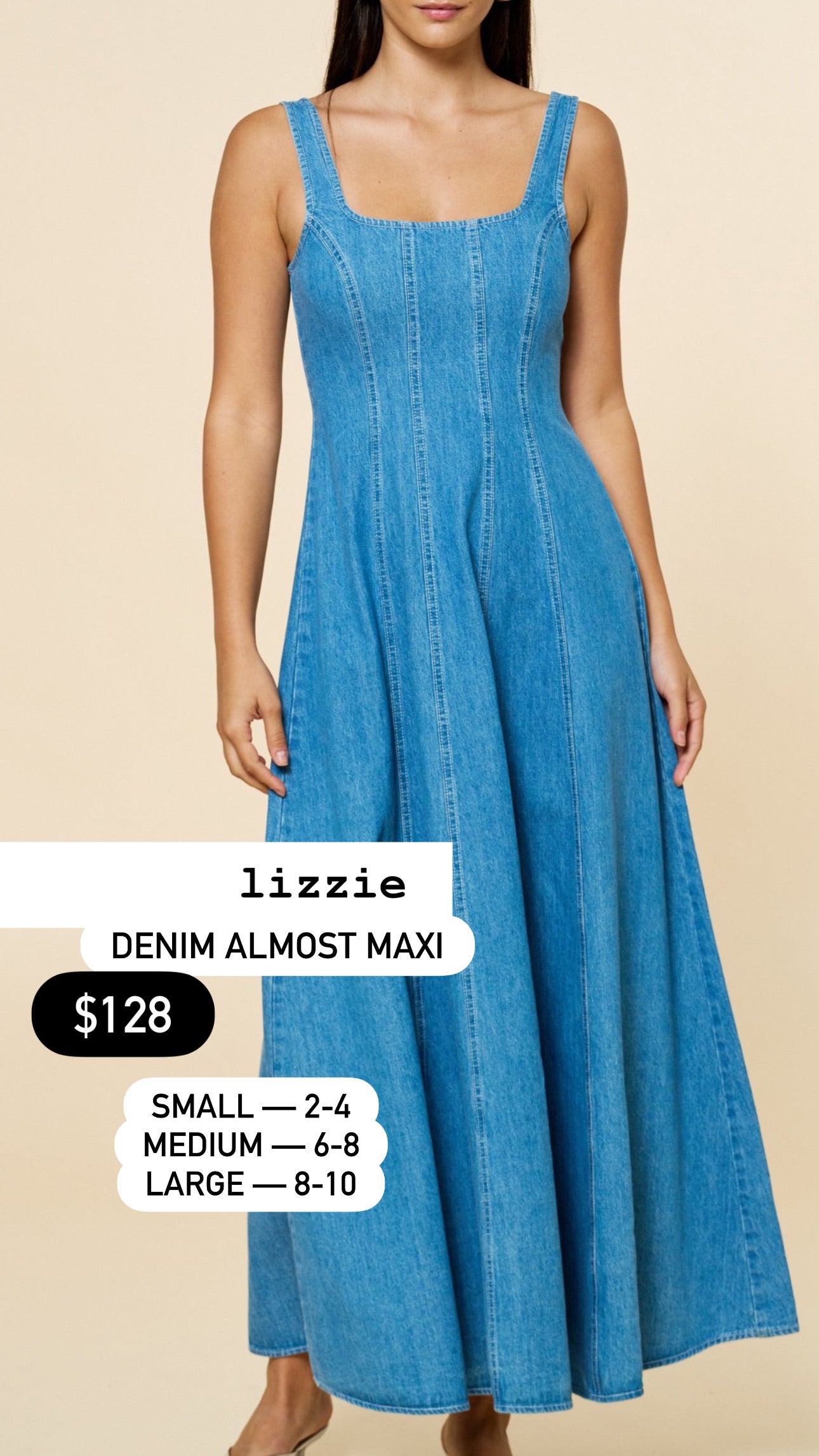 Lizzie Denim Dress