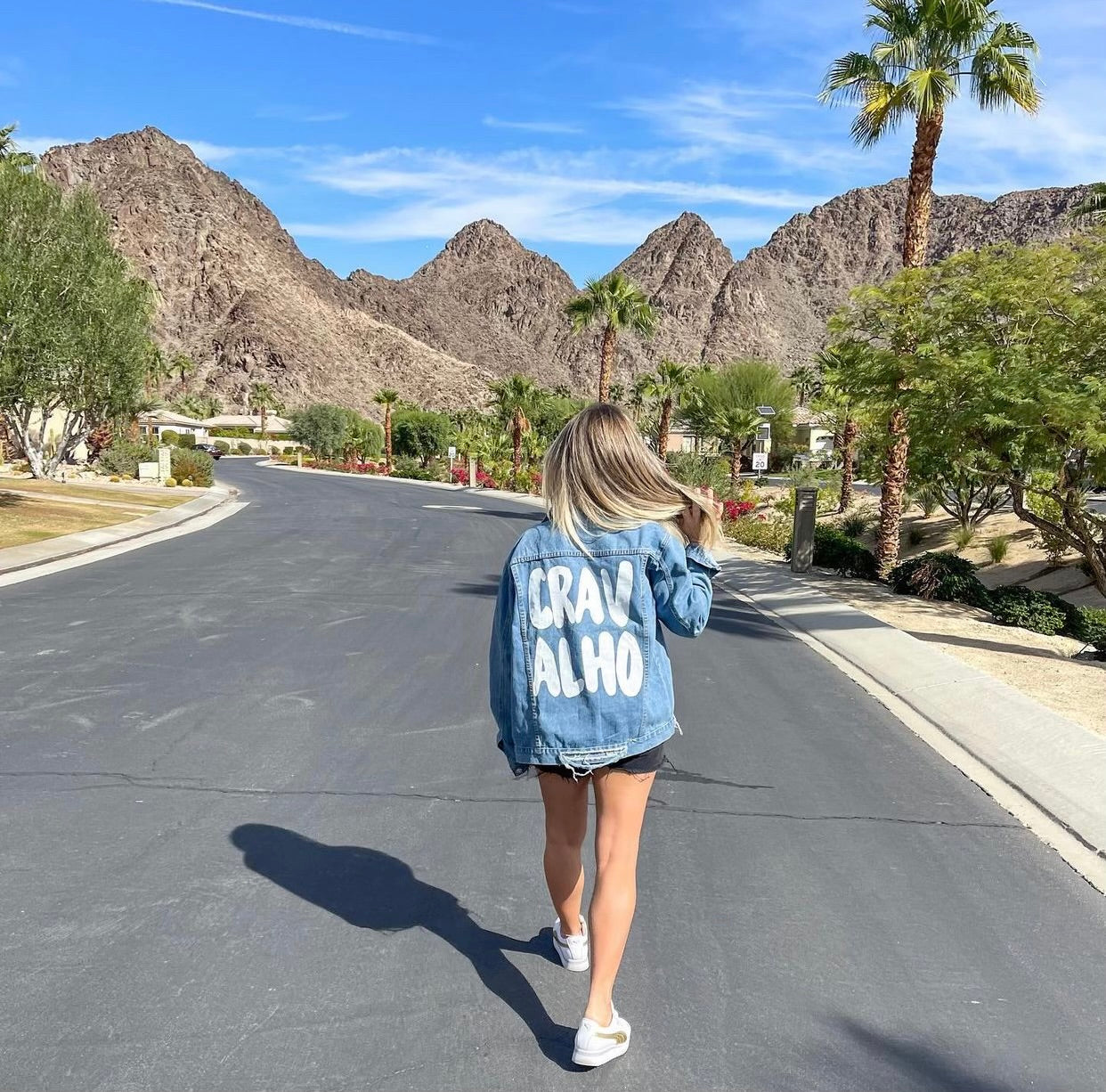 Custom Hand-Painted Jean Jacket