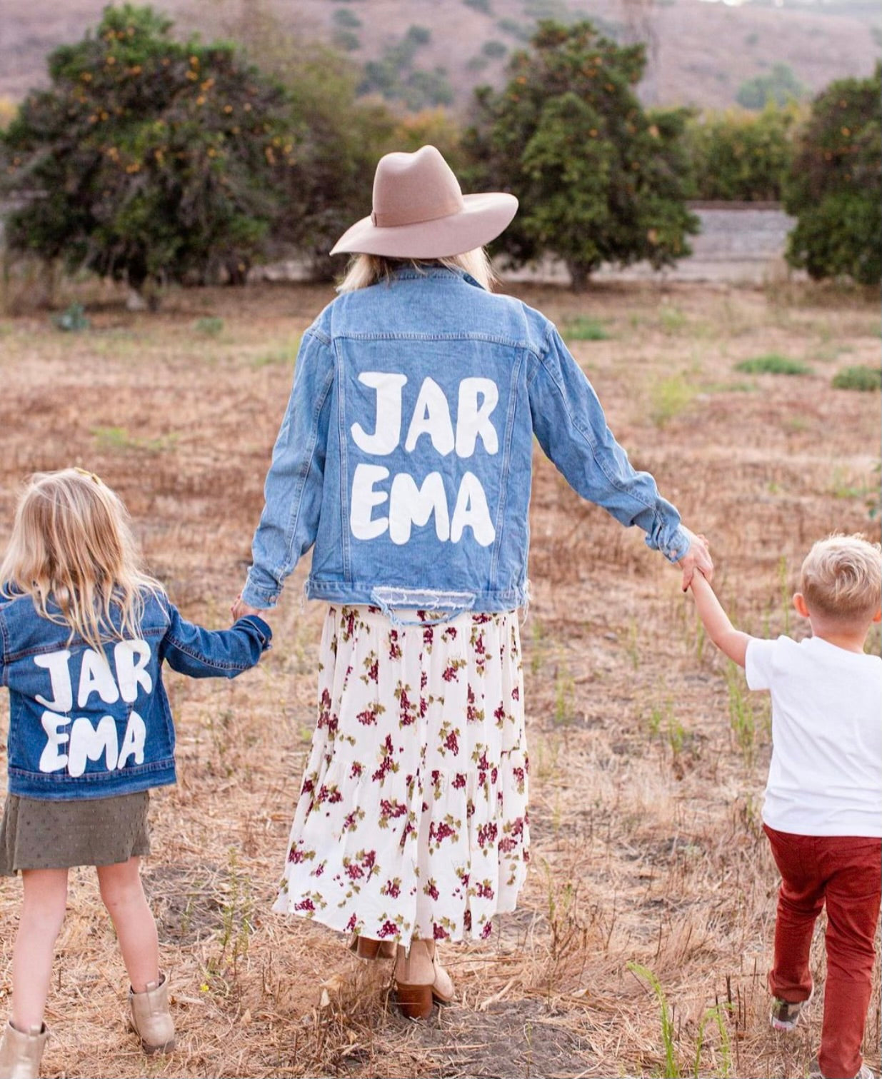 Custom Hand-Painted Jean Jacket