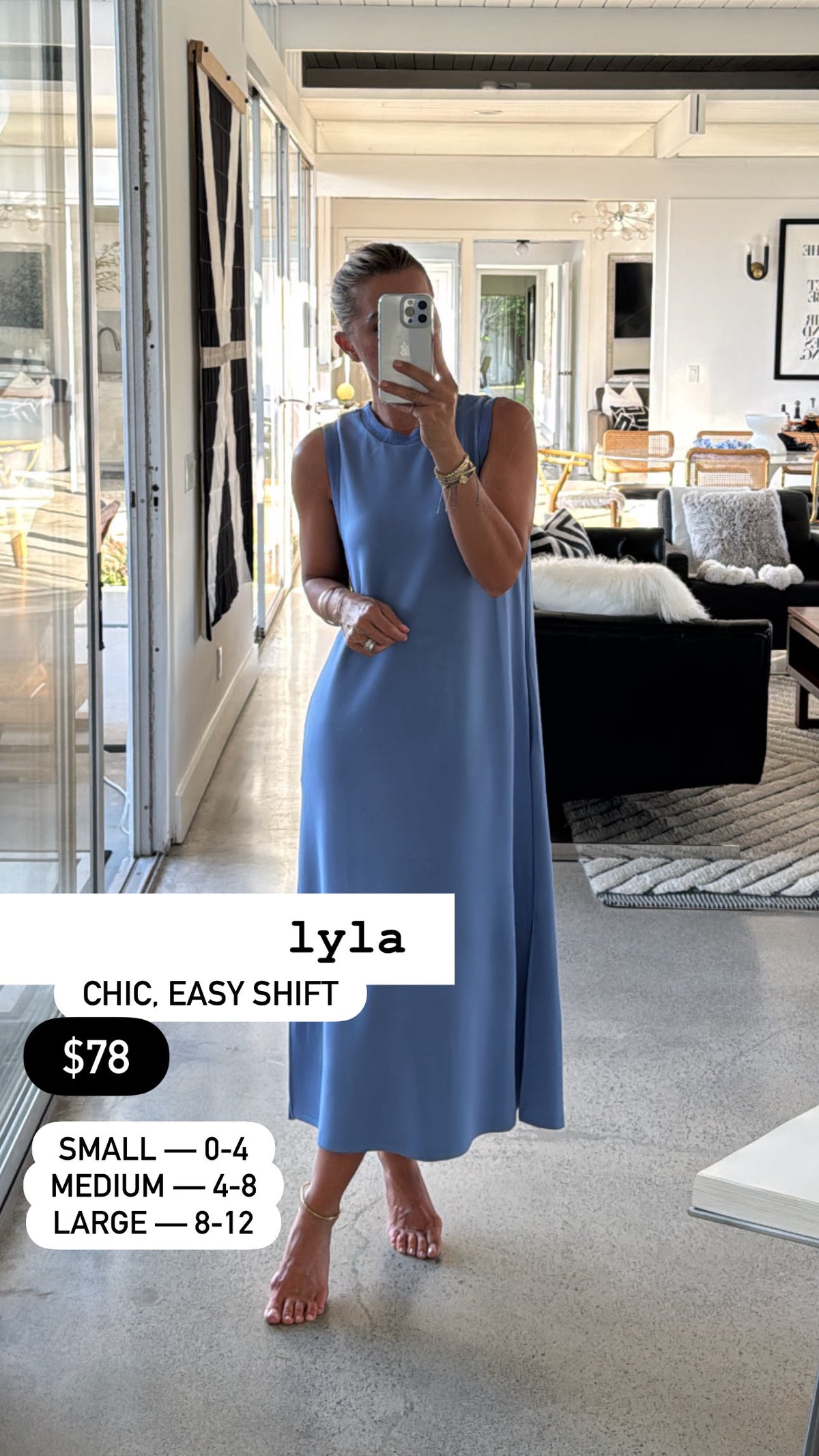 Lyla Blue Dress