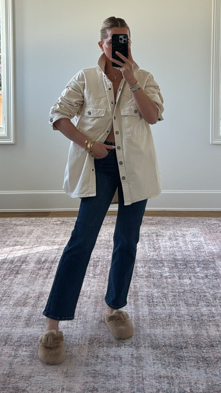 Abby Oversized Western Shirt