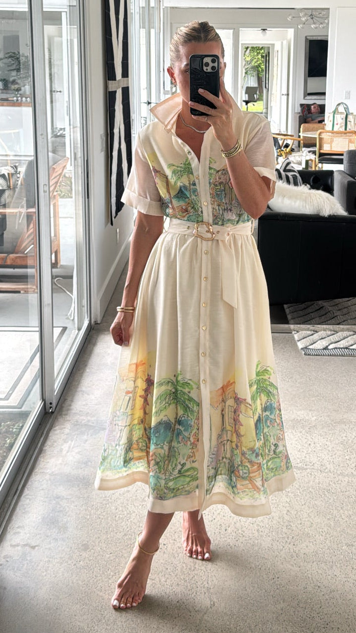 Lucie Belted Dress