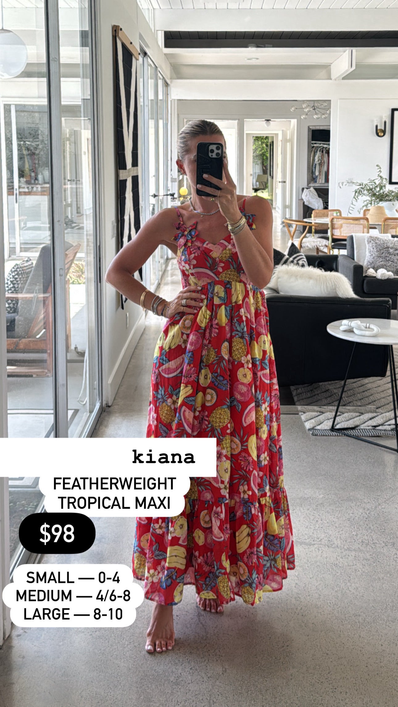 Kiana Fruit Dress
