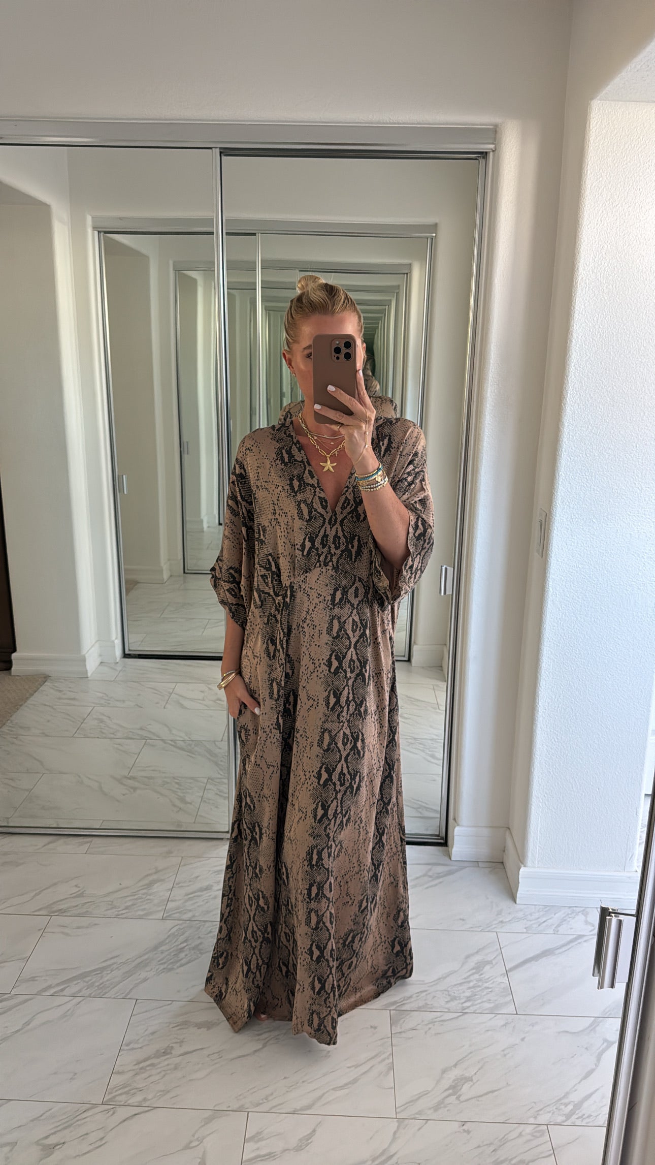 Tiana Dolman Sleeve Maxi Dress