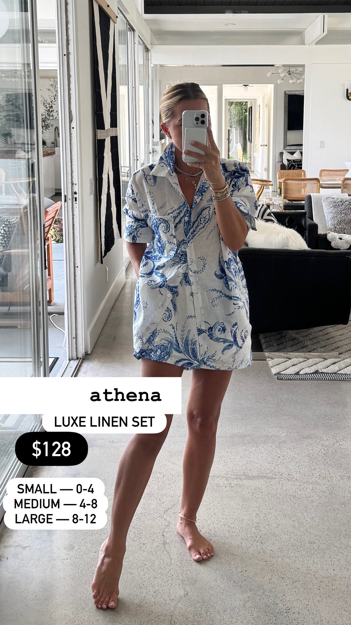 Athena Linen Set