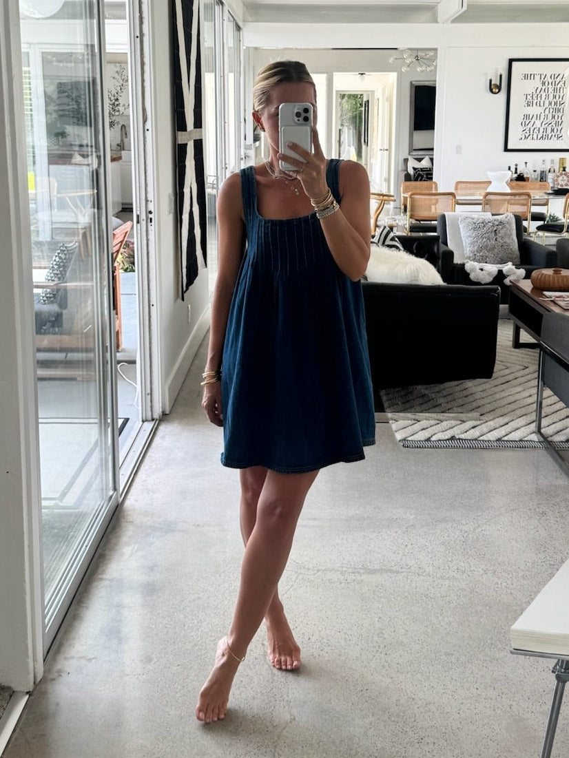 Mallory Denim Mini Dress
